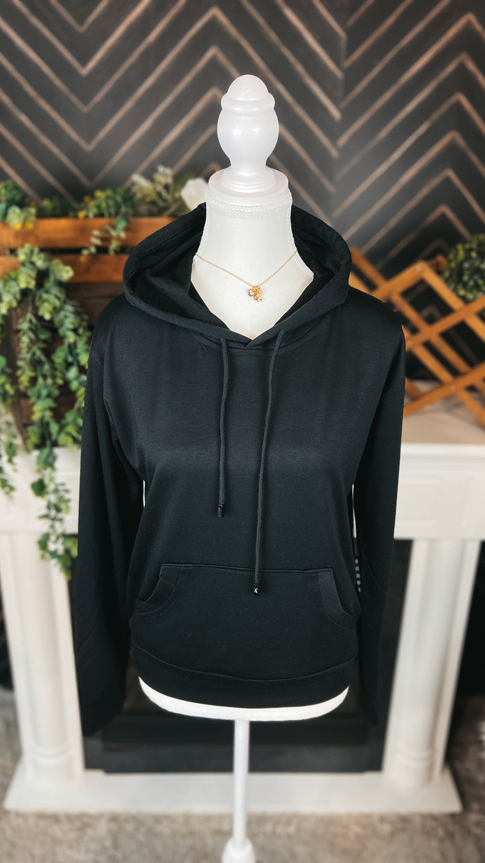 Mandy Hoodie: Black