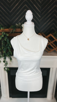 Emma Tank Top: White *SALE*