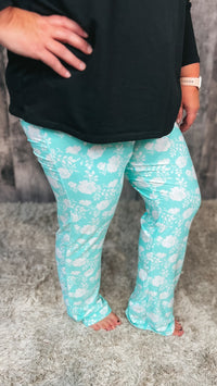 Courtney Pajama Pants: Mint