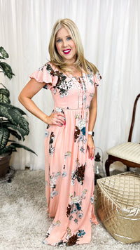 Diane Floral Maxi Dress