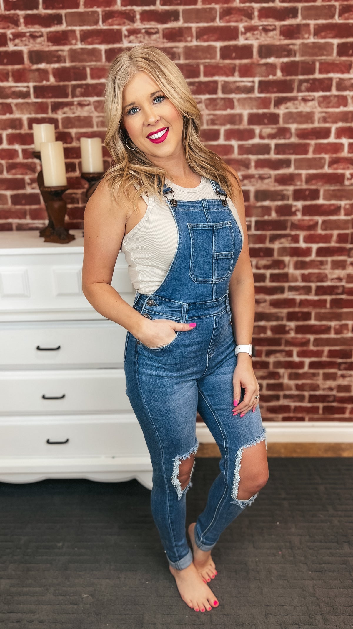 Maddox Denim Overalls