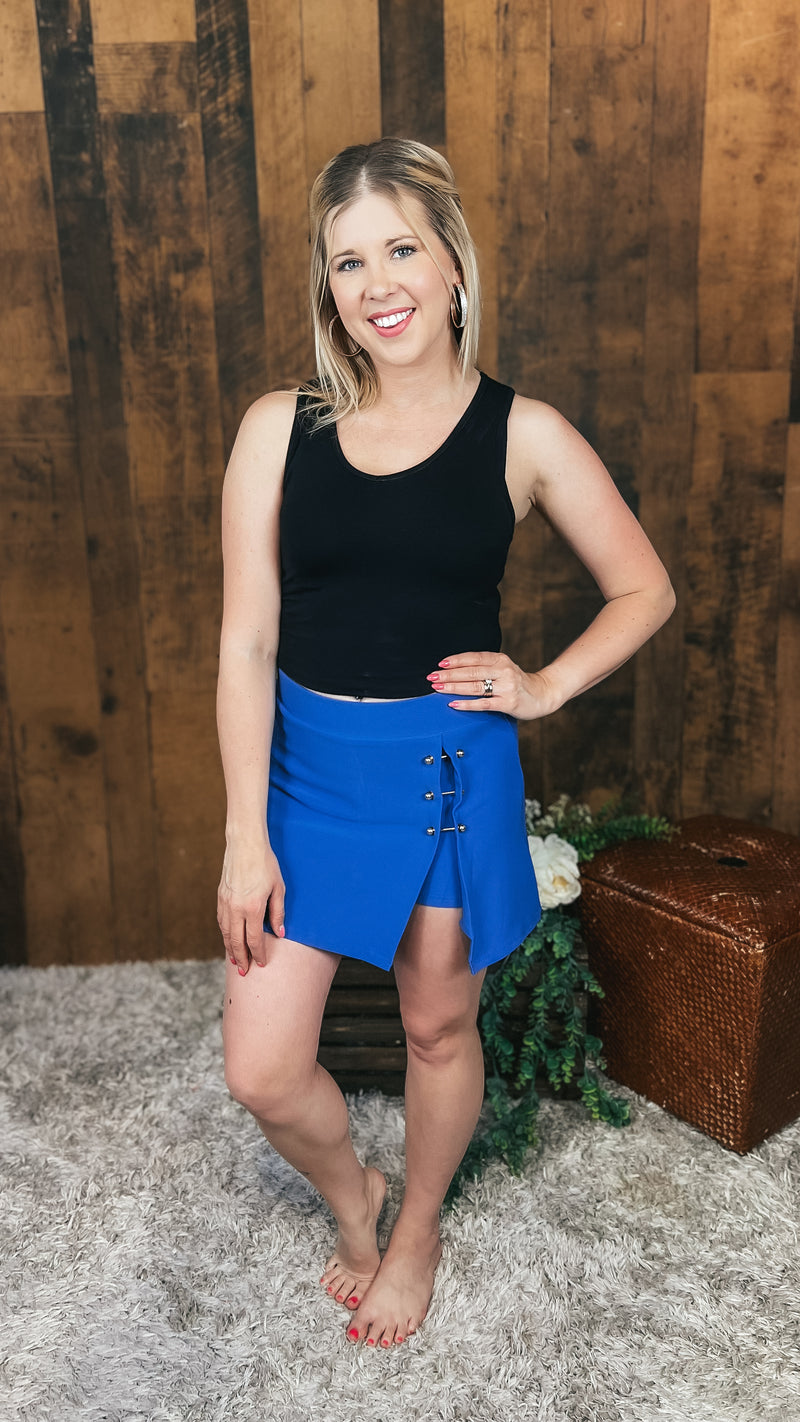 Jillian Skort: Blue