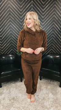 Teddy Lounge Set: Brown