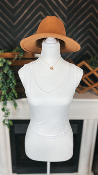 Arianna Tank Top: White *SALE*