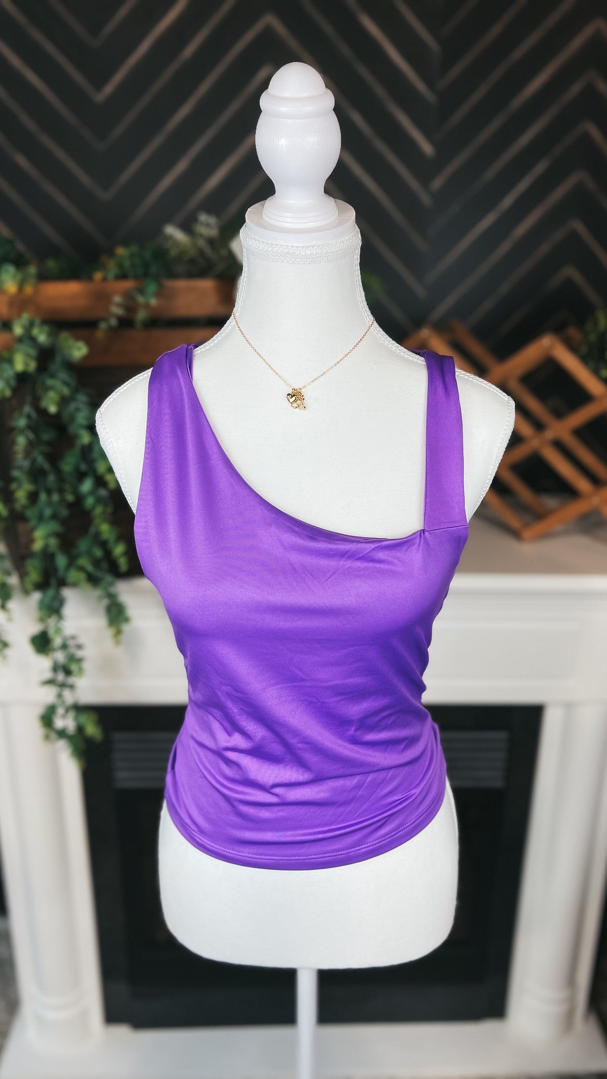 Emma Tank Top: Purple *SALE*