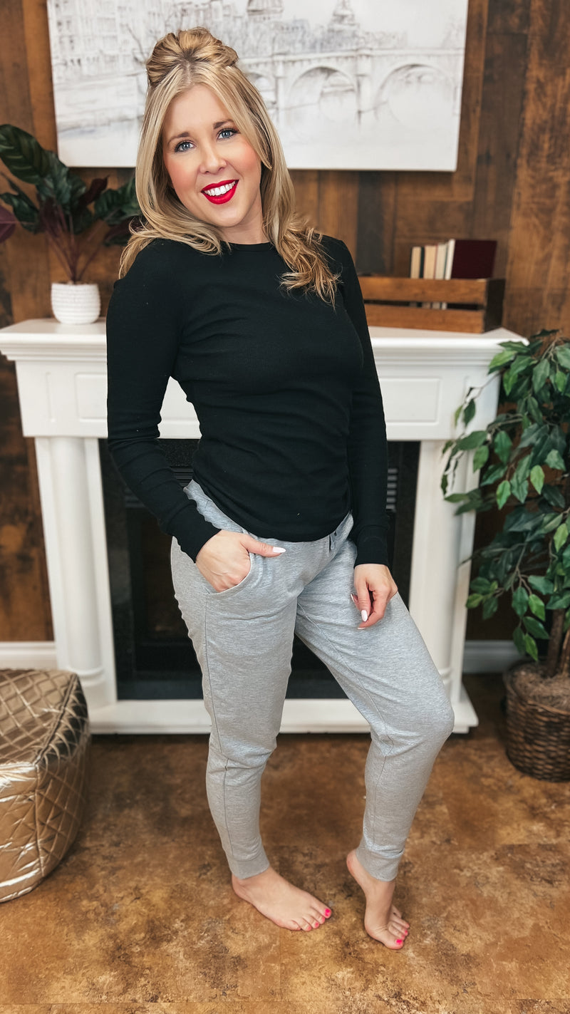 Hadley Jogging Pants: Grey