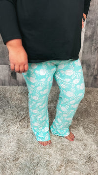 Courtney Pajama Pants: Mint