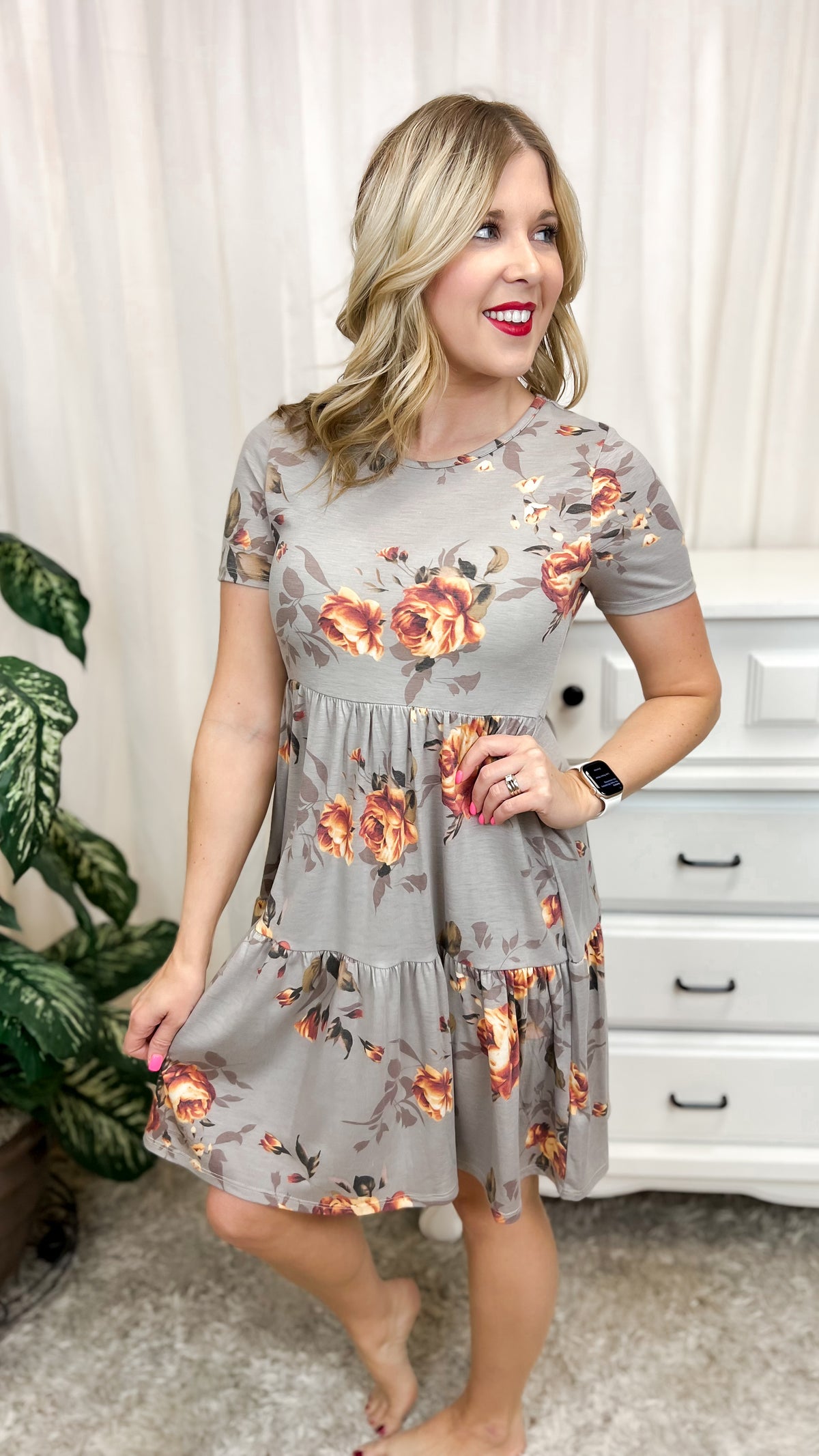 Beverly Floral Dress