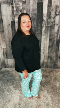 Courtney Pajama Pants: Mint