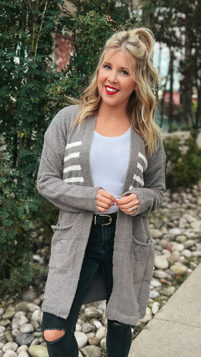 Kayla Stripe Cardigan