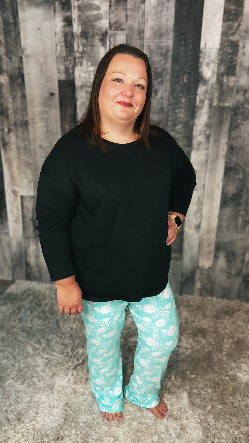 Courtney Pajama Pants: Mint