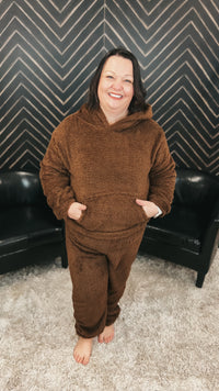 Teddy Lounge Set: Brown