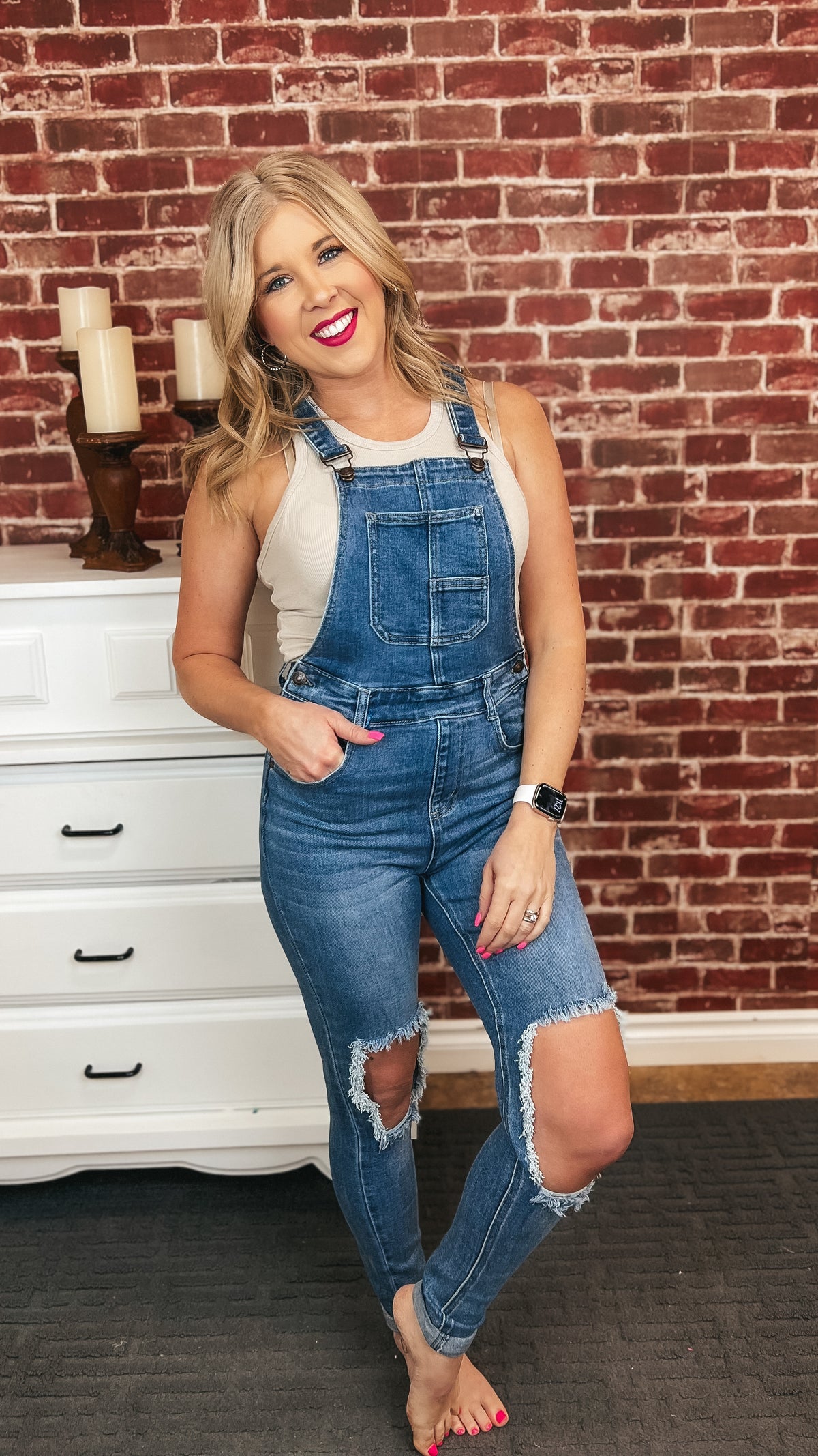 Maddox Denim Overalls